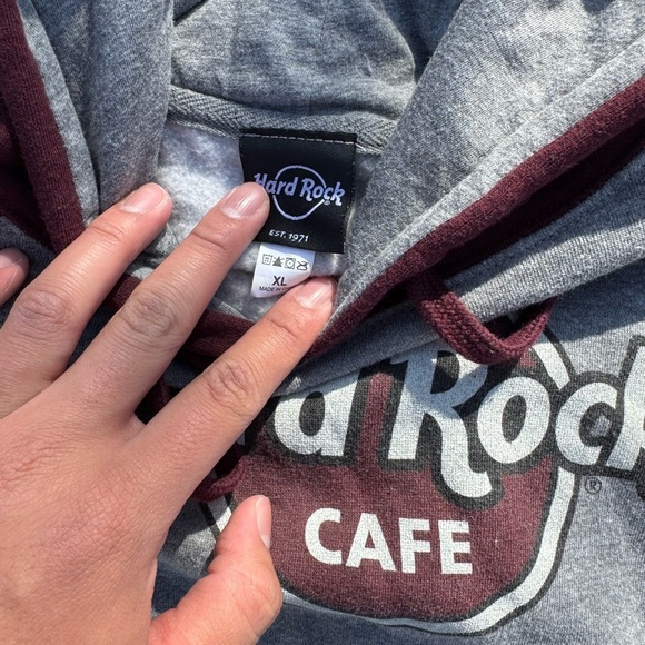 Y2K Hard Rock Cafe New York Hoodie NWOT - Picture 3 of 3